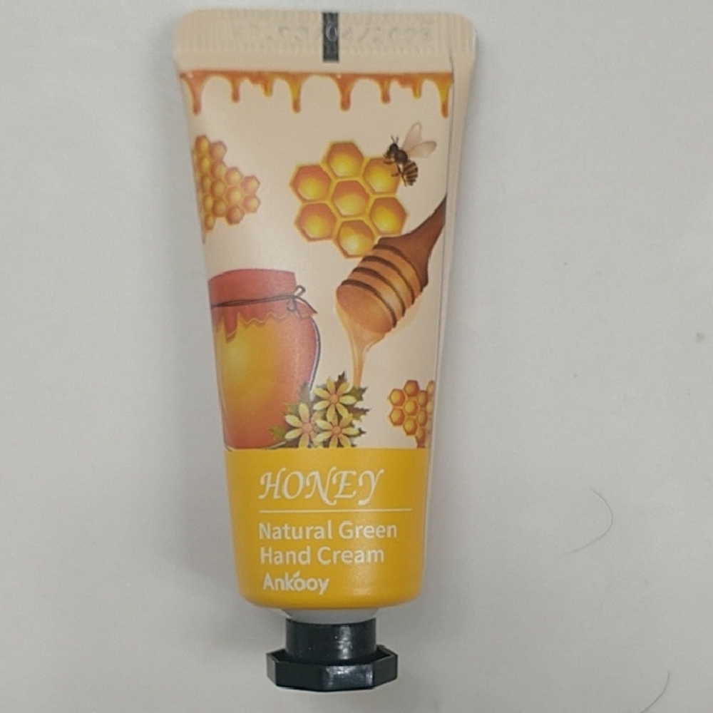 Honey Natural Green Hand Cream - Yellow Tube